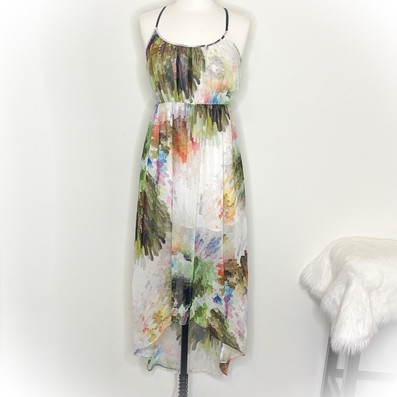 💕Beautiful TopShop High Low Spaghetti Strap Dress💕 - Picture 7 of 16